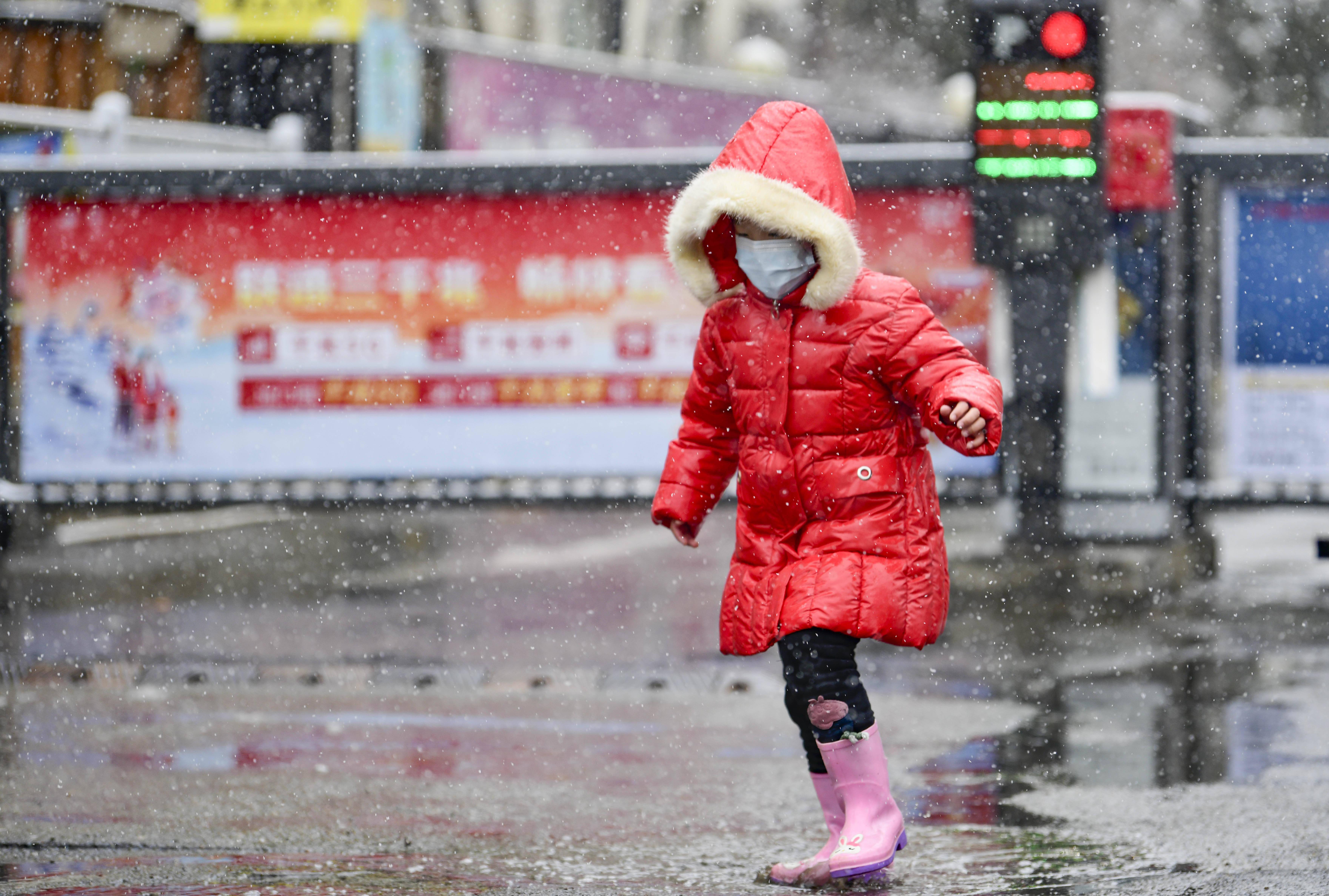 北方多地出现降雪天气