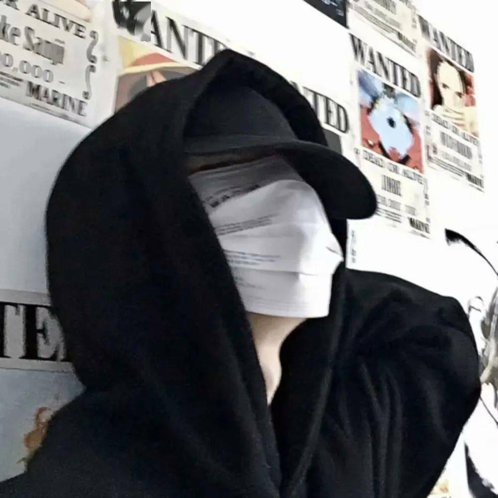 好看的口罩微信头像