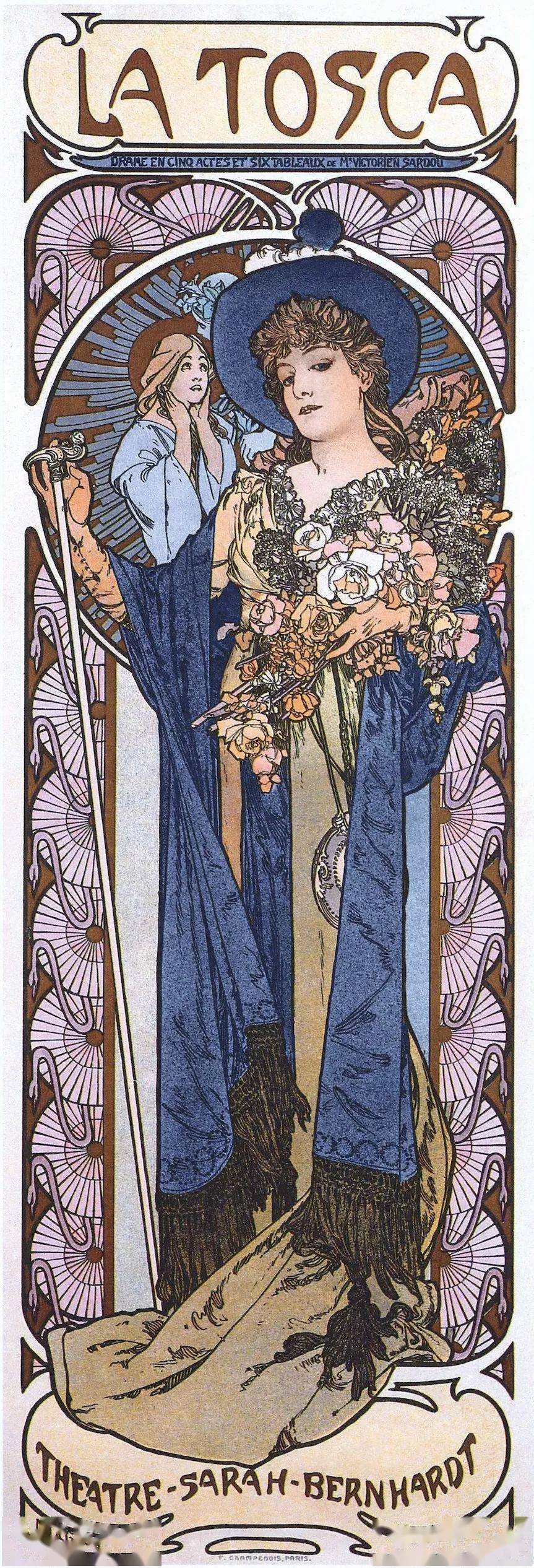 《美狄亚》1898年.伯恩哈特主演.