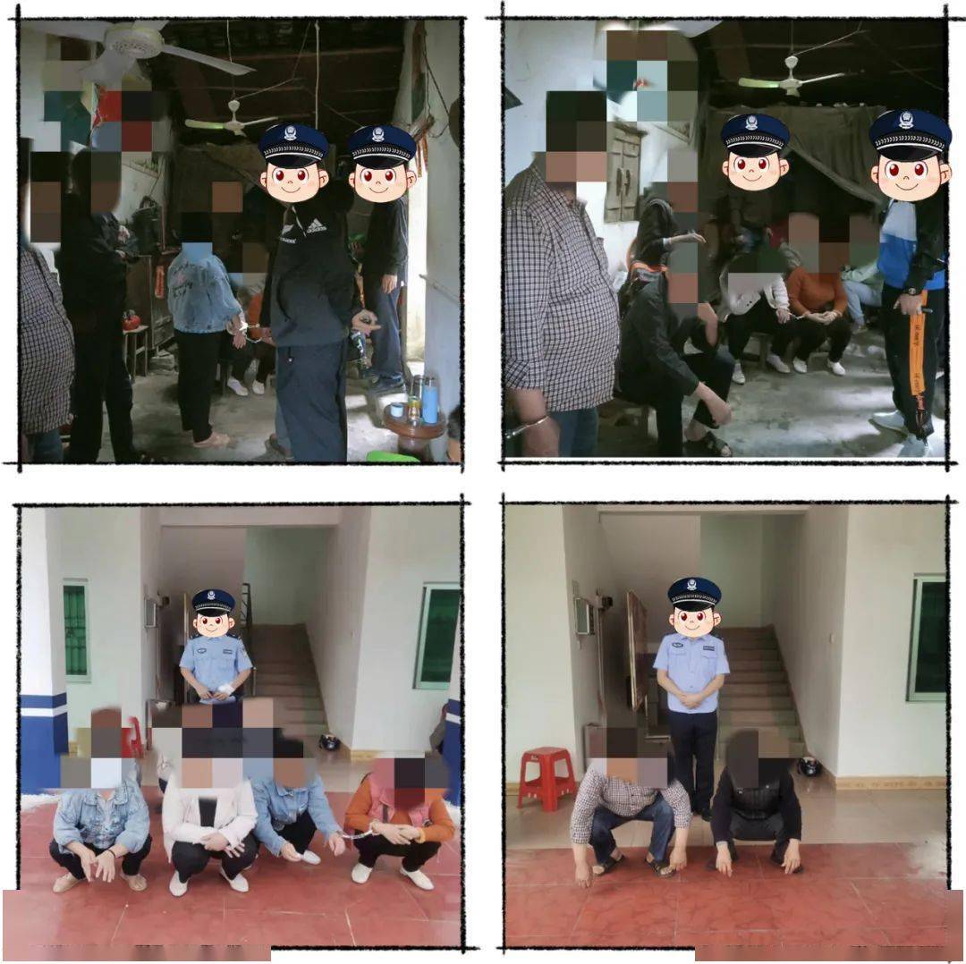 合浦警方捣毁一个卖淫嫖娼窝点!_公馆_韦某连_叶某青