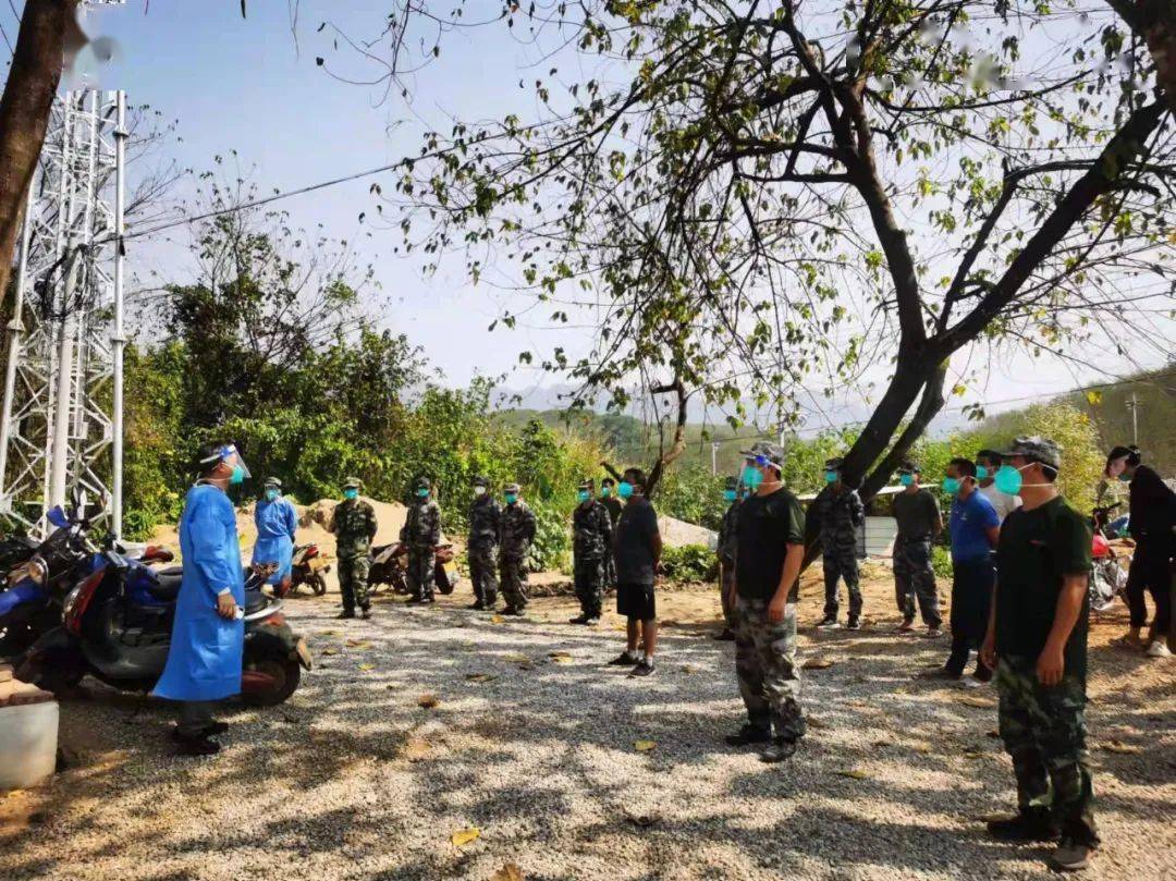 耿马临时党支部在疫情防控一线形成抗疫合力