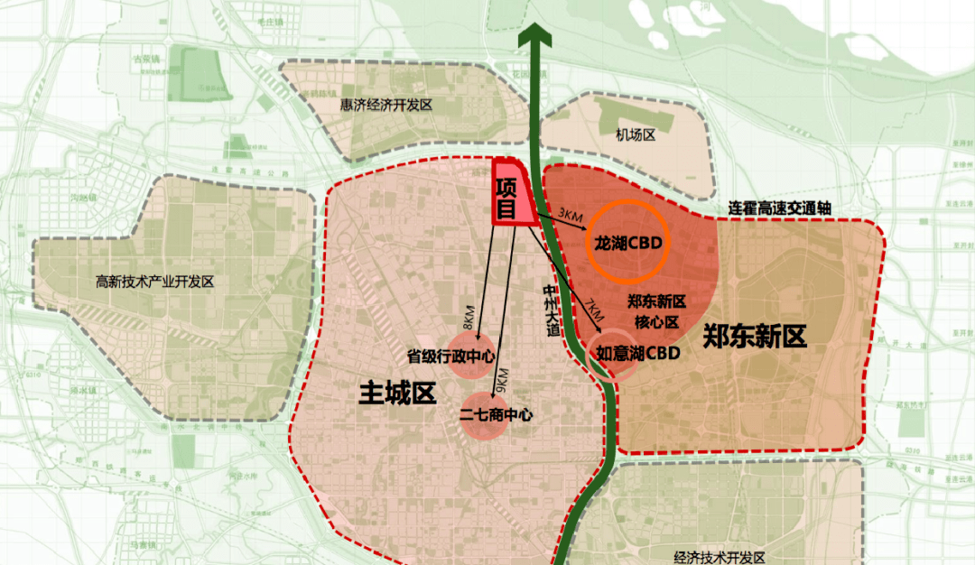 2022年,作為鄭州唯一一個坐擁中原科技城與黃河戰略兩大超級ip的千畝