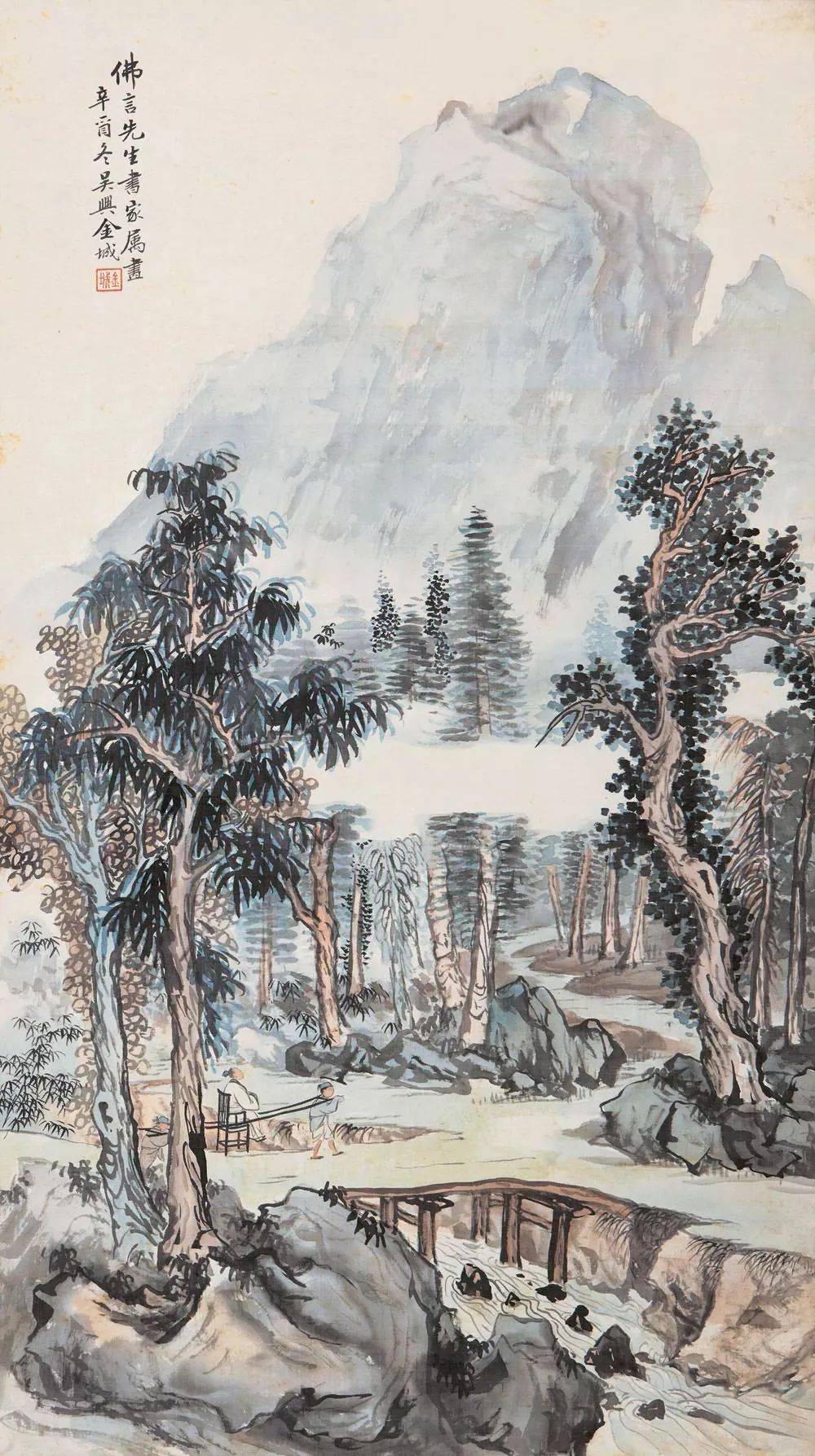 被遗忘的大师民国国画名家金城作品欣赏