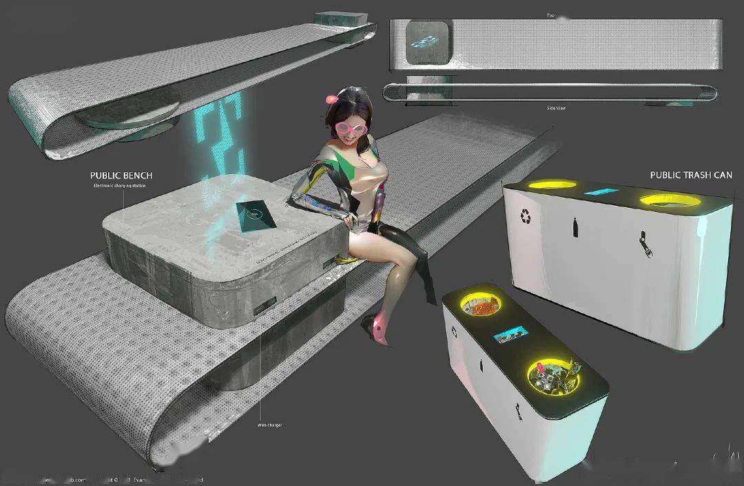 最会画胸不会角色设计的概念设计不是好的产品设计师evanleecg