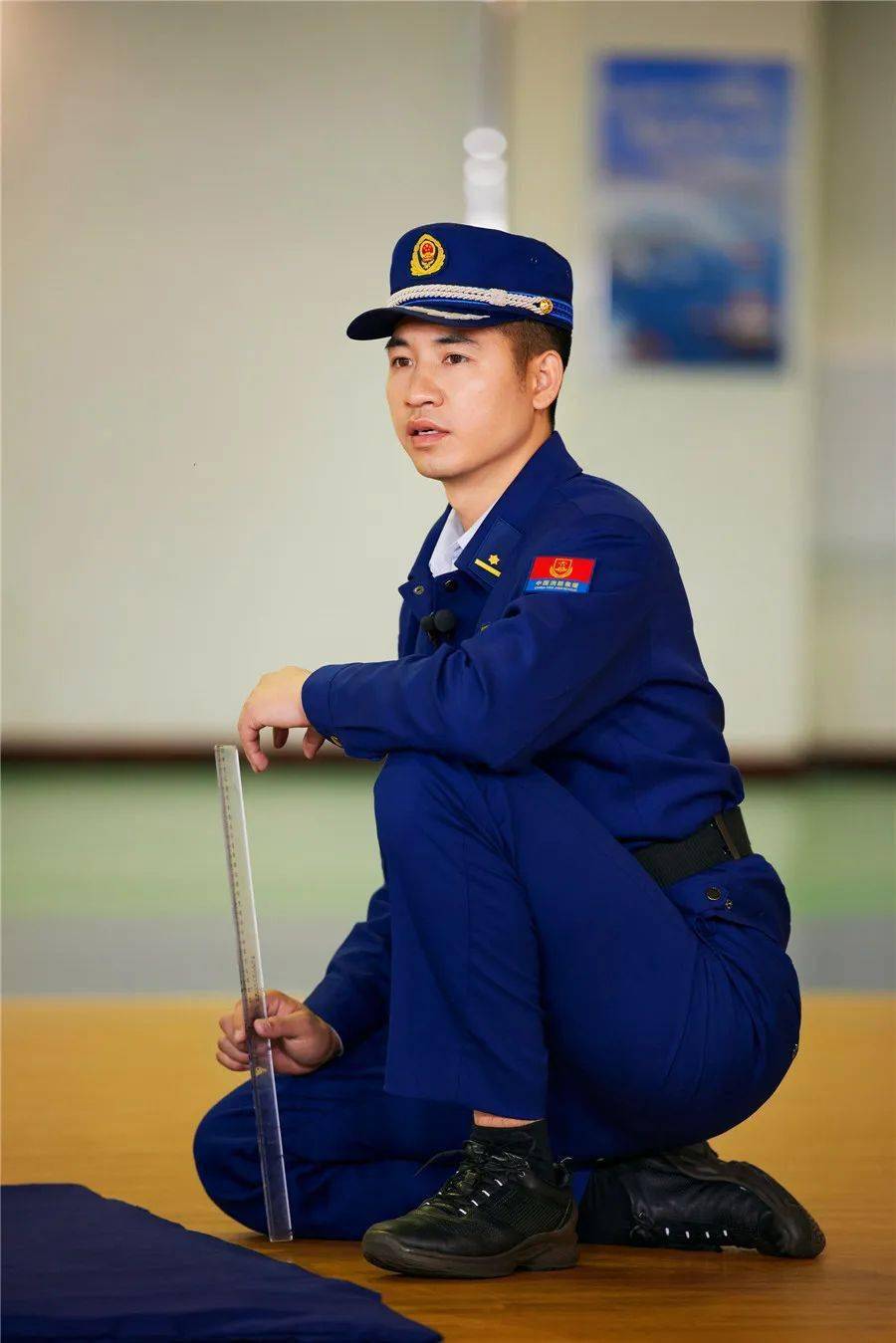 太帅了担任6名明星的消防教官他来自福州