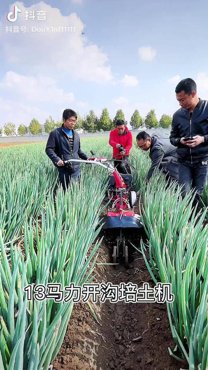 一機多用省時省力省人工農業種植開溝機大蔥種植我要上熱門dou小助手