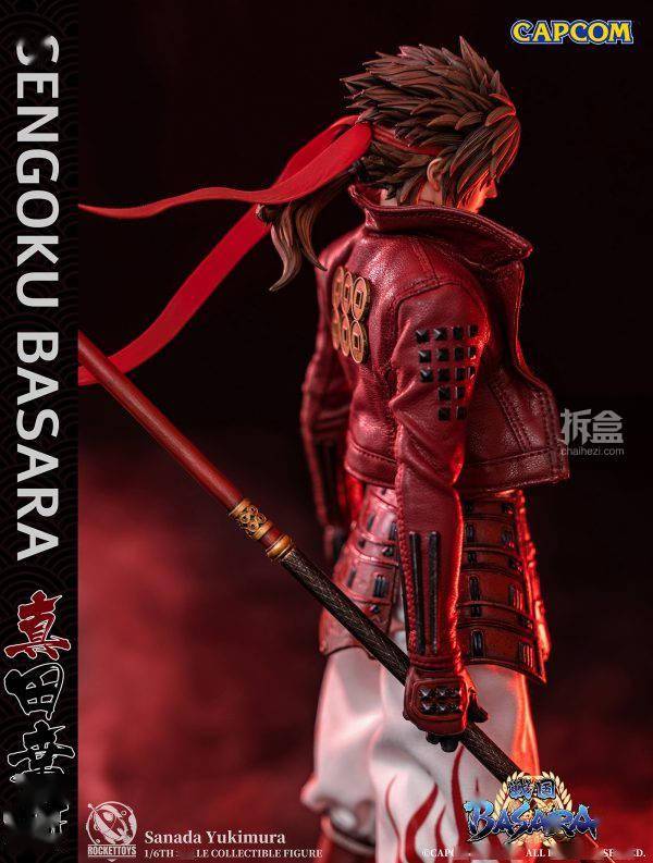 尺寸|ROCKET TOYS 战国BASARA 真田幸村 伊达政宗 1/6可动人偶