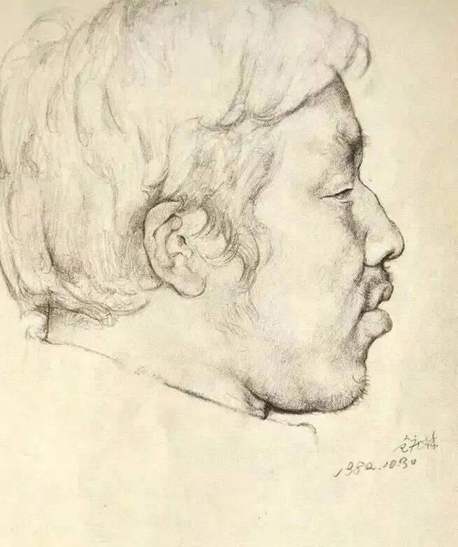 欣赏丨央美教授朝戈素描三十幅_精神_作品_艺术