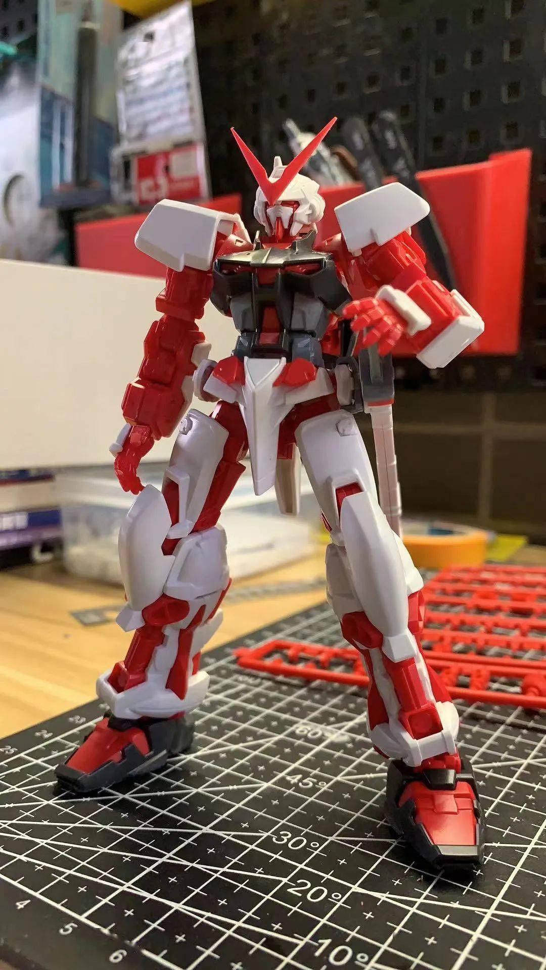 原配色涂装hg红异端快餐直做