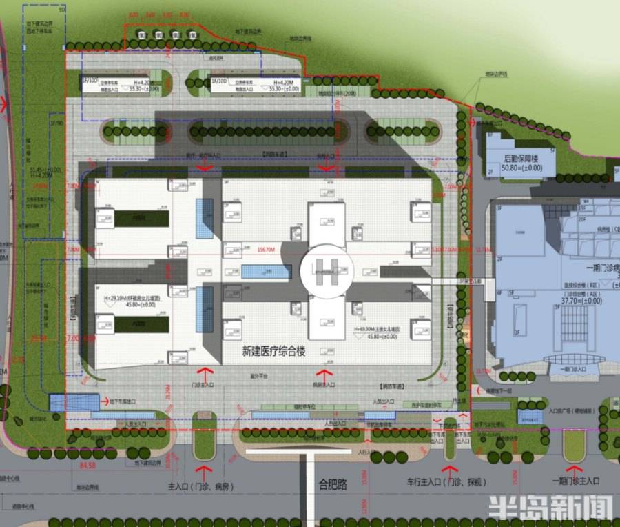 山东大学齐鲁医院青岛二期靓相