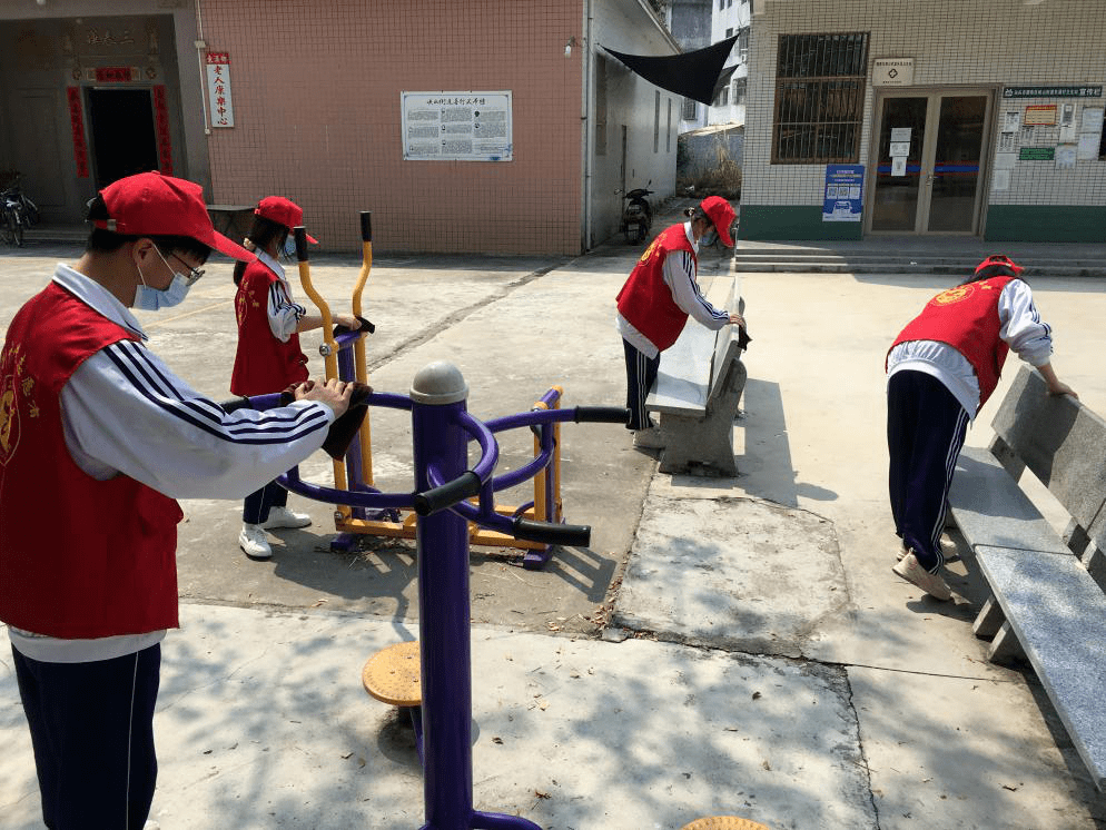 基层动态汕头市潮南区晓升中学开展喜迎二十大志愿建功行志愿服务活动