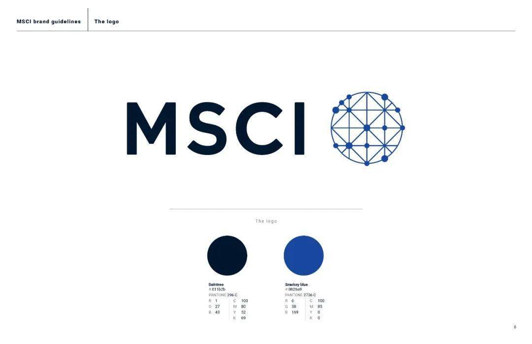 msci摩根士丹利資本vi手冊