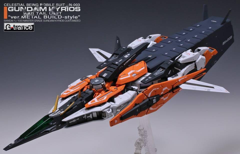 范例|模型制作范例：MG GN-003 主天使高达Ver.Metal Build-Style