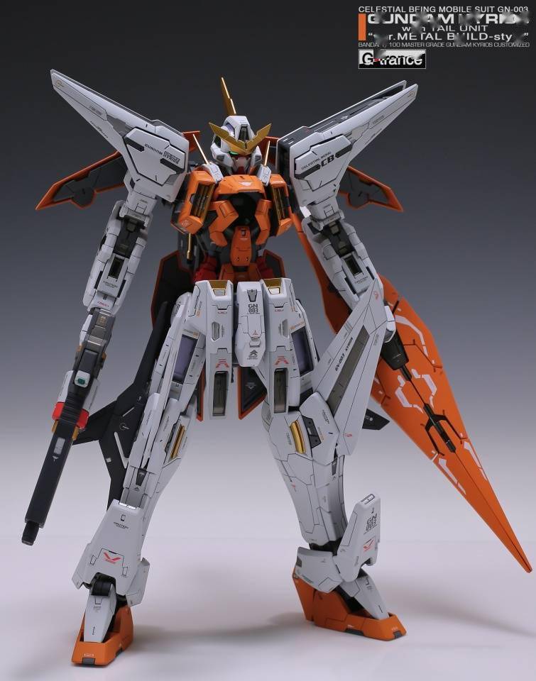 范例|模型制作范例：MG GN-003 主天使高达Ver.Metal Build-Style
