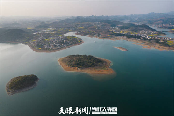红枫湖|贵州清镇：红枫湖景色秀丽春意浓
