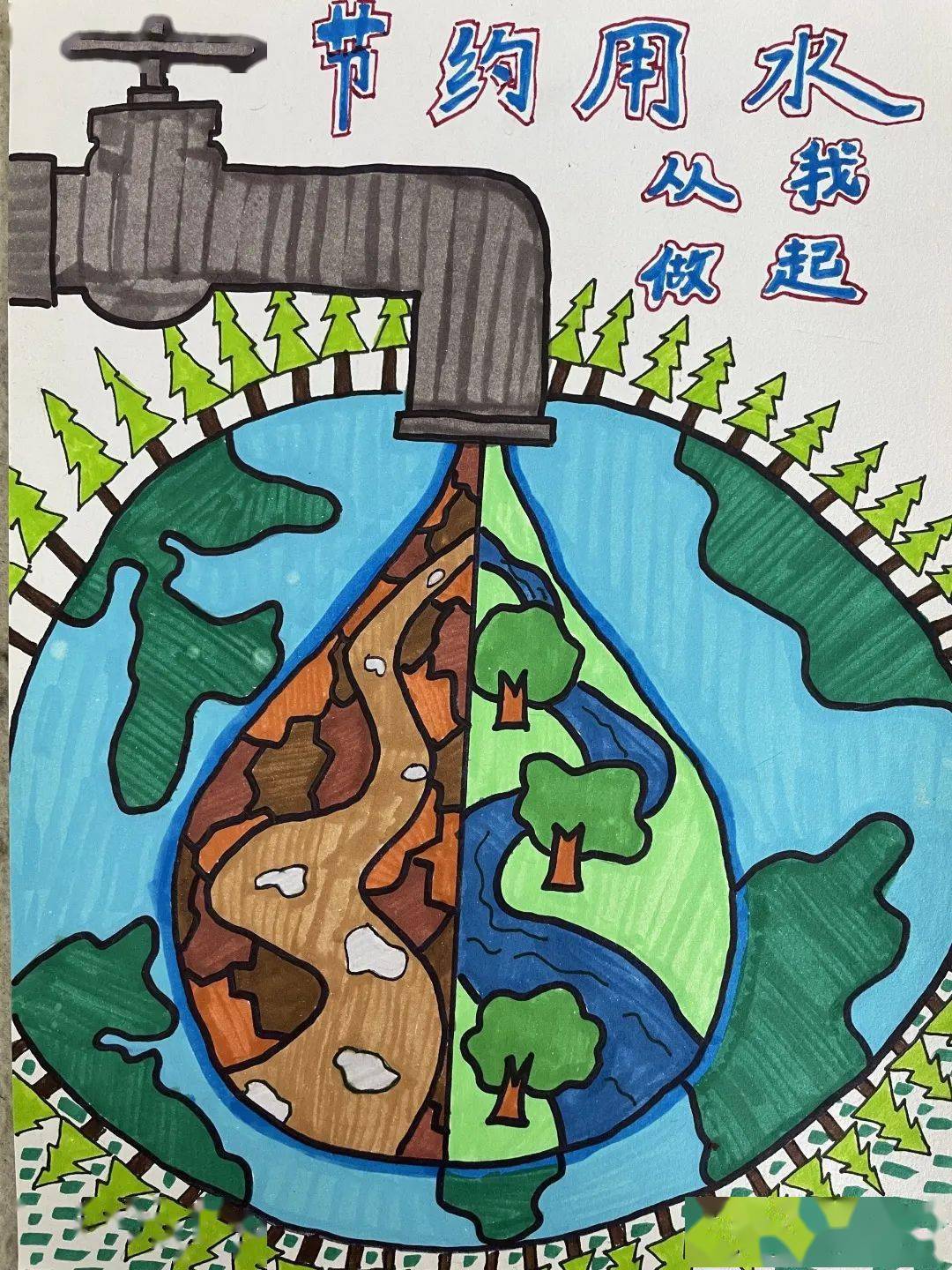 节约用水你我同行