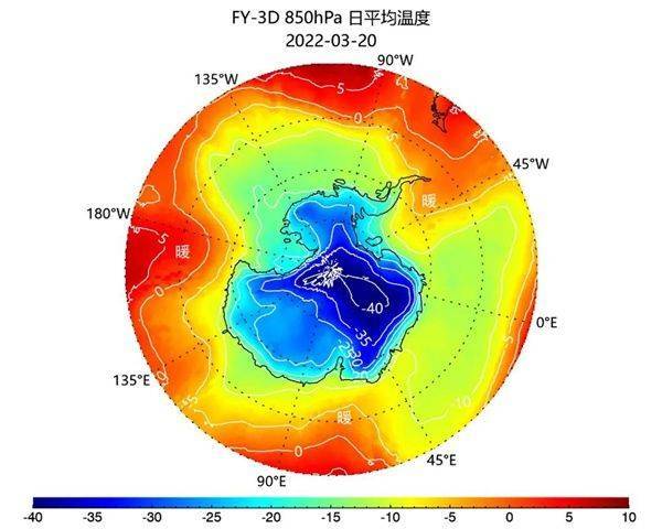 南极洲气候分布图高清图片