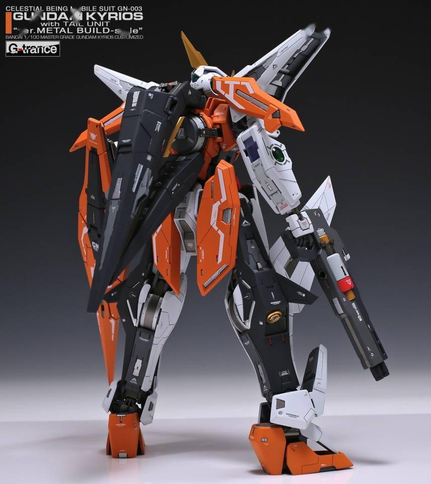 范例|模型制作范例：MG GN-003 主天使高达Ver.Metal Build-Style
