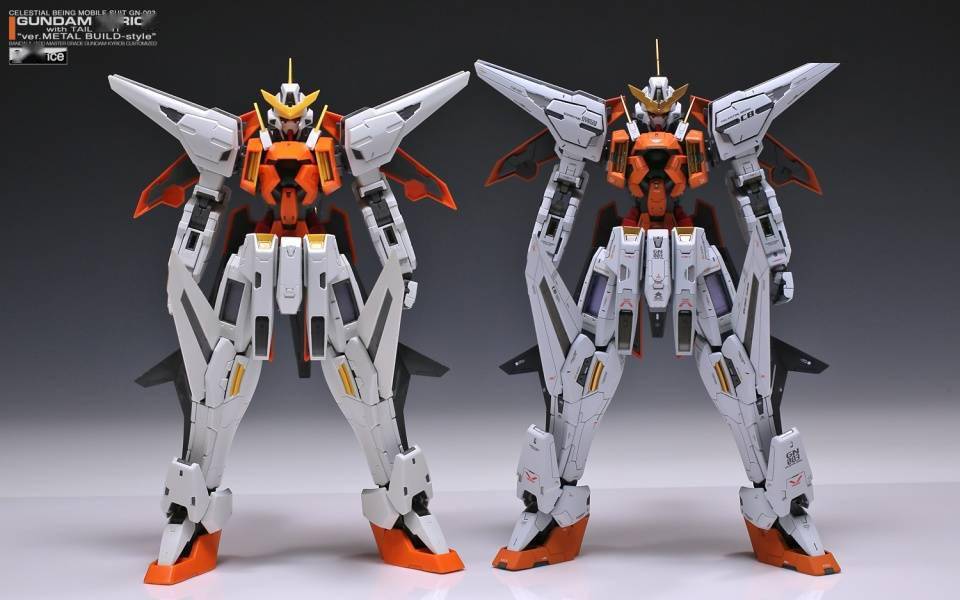 范例|模型制作范例：MG GN-003 主天使高达Ver.Metal Build-Style