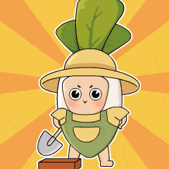 321萝卜菜薹超萌表情包上线啦