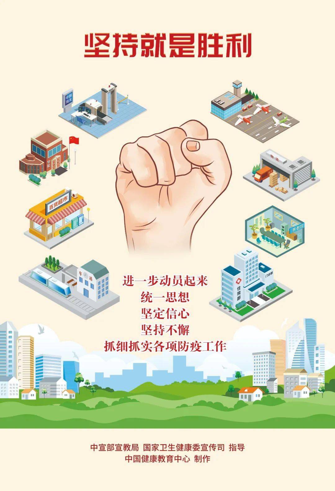 海报新冠肺炎疫情防控和疫苗接种宣传海报来了！