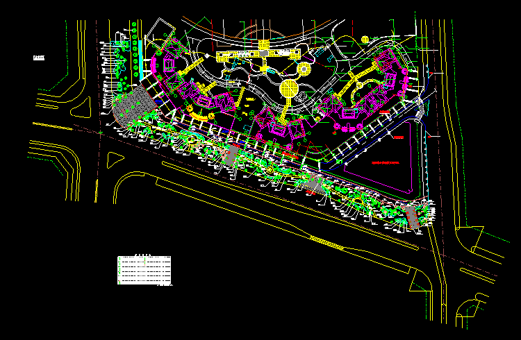 分享280套公园广场绿化建筑cad图纸最全设计练习图纸学习资料素材