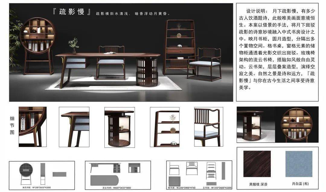 华笔奖·第十三届"红古轩杯"新中式家具设计大赛获奖作品赏析