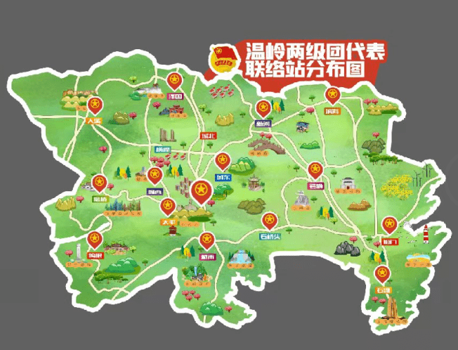 温岭联络线详细地图图片