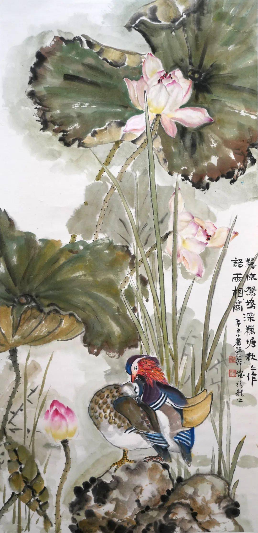 王富山花鸟画欣赏图片