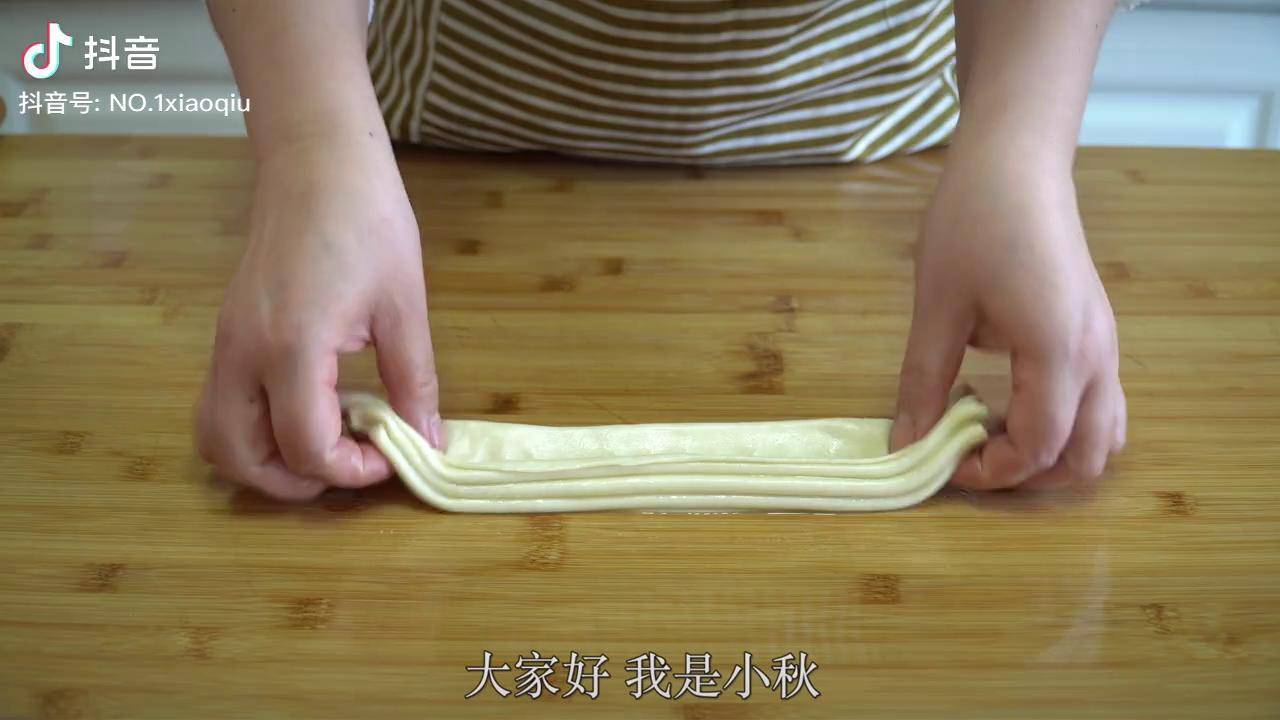 油饼:柔软起层,凉了不硬有秘诀,要不是怕吃撑,一张都不剩 花样面食 葱