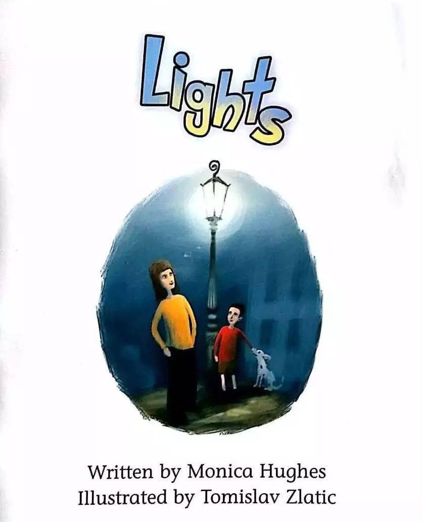 *lights 光*at night 在晚上* moonligh 月光*starlight 星光*