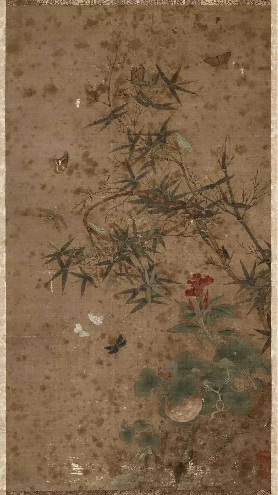 欣赏|北宋画家赵昌工笔花鸟画47图形态逼真敷色鲜艳（4）