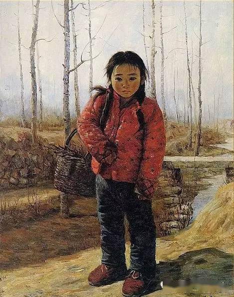 山东女画家姜慧油画