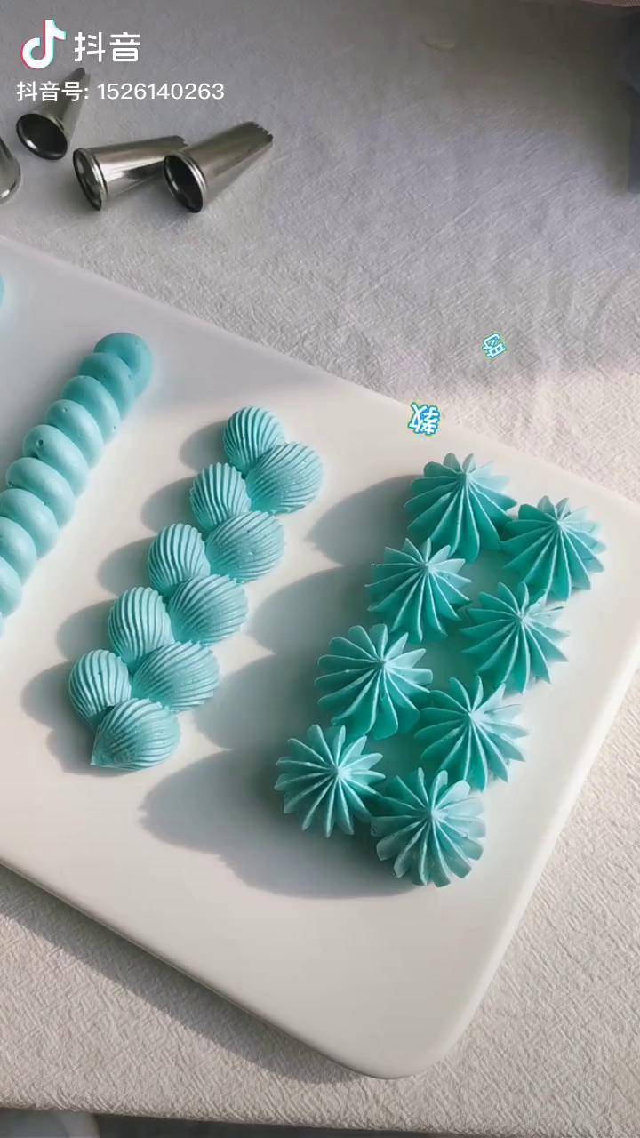 好看简单奶油花边 走一波手工diy 手艺人_diy_花边_奶油