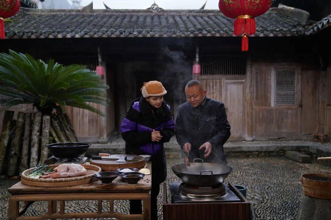 饞跟著央視味道欄目在麗水探尋畲鄉美食