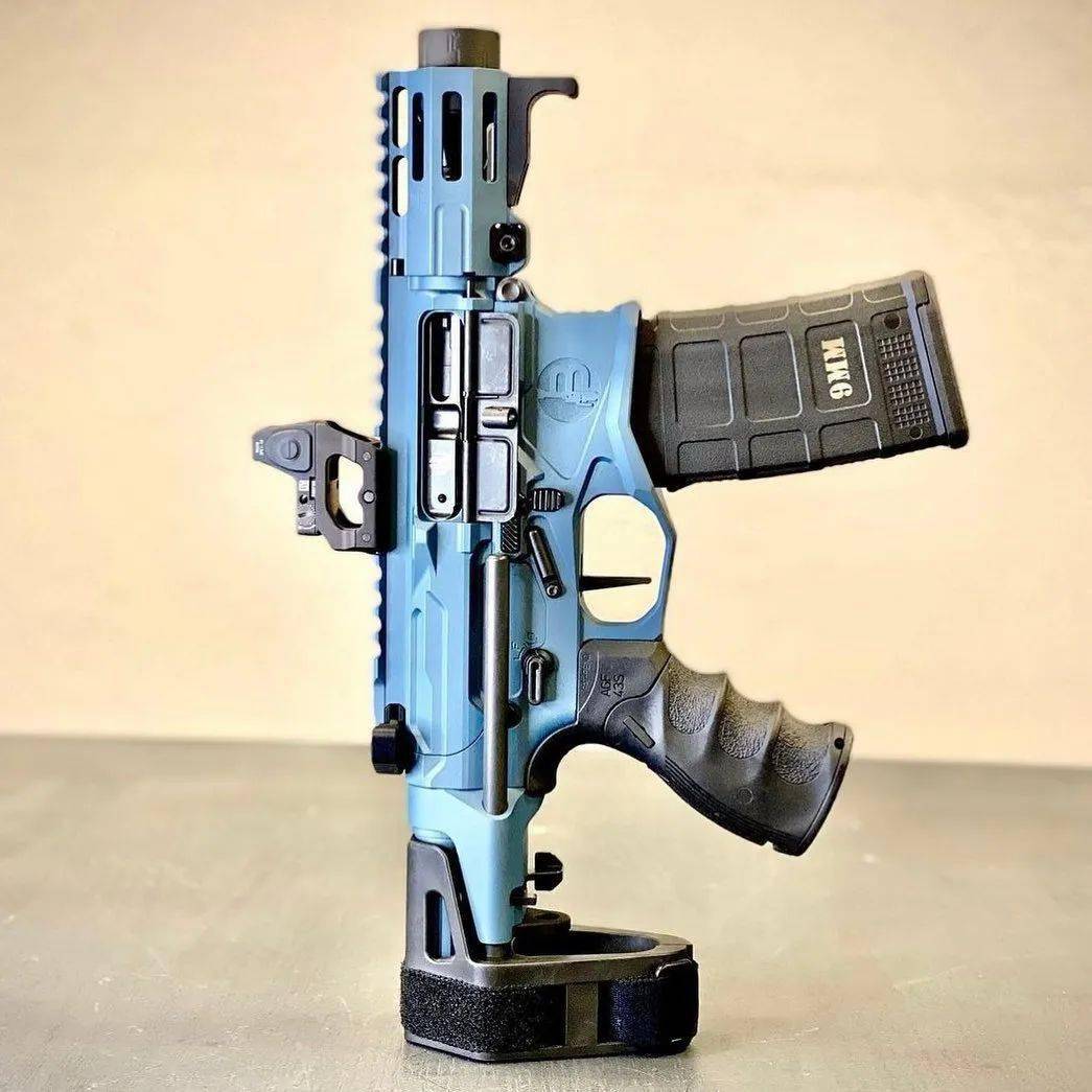 满屏的骚气加装了slr家配件的枪械美图欣赏