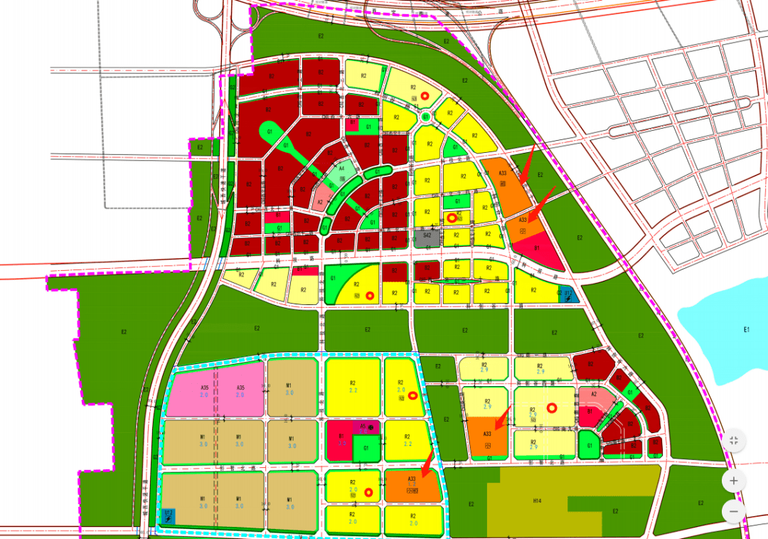 西安市新城区规划图图片