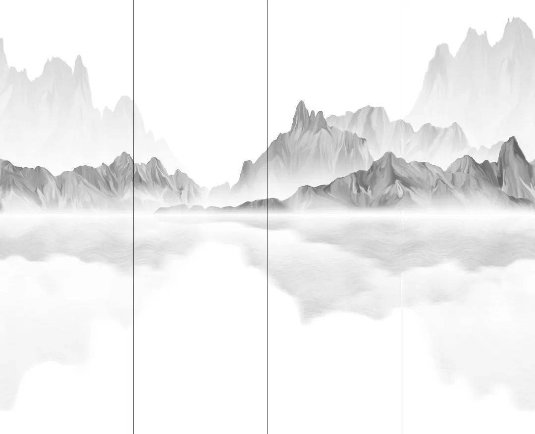 岩板鉴赏|湖光山色两相宜,心醉神亦迷_应用_山水_工艺