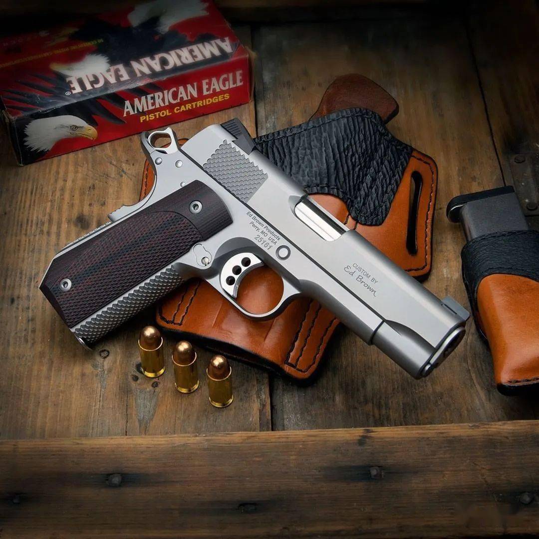 大气稳重edbrown家的1911手枪美图欣赏