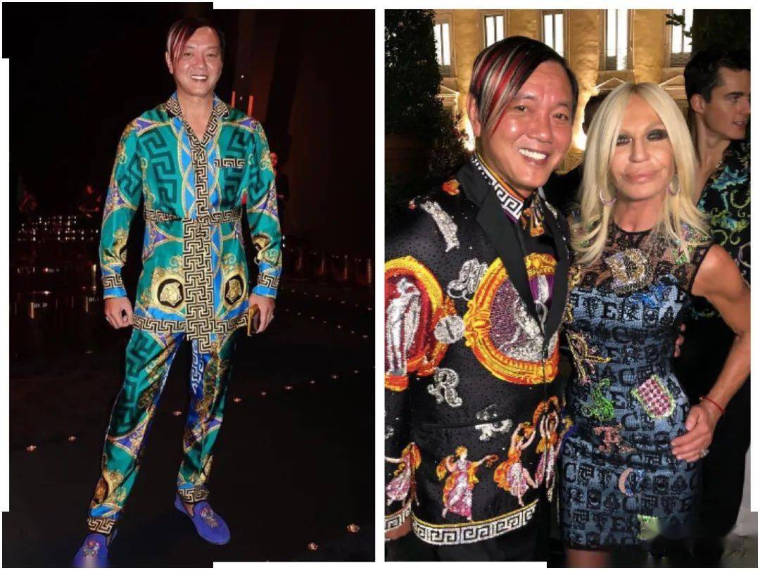 钟爱杀马特发型穿衣超辣眼,屡传破产却壕奢宠妻…_洪永_画风_时尚