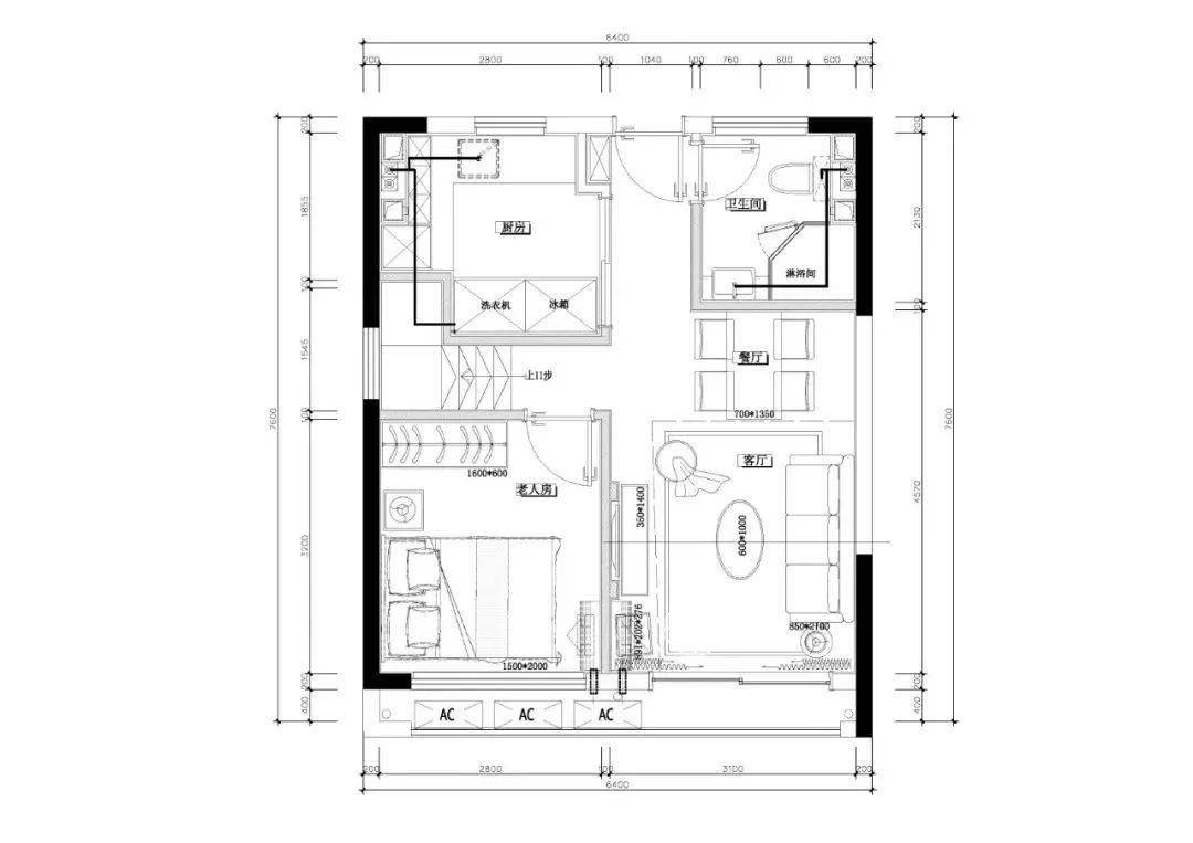 当小复式遇上高级灰撞色