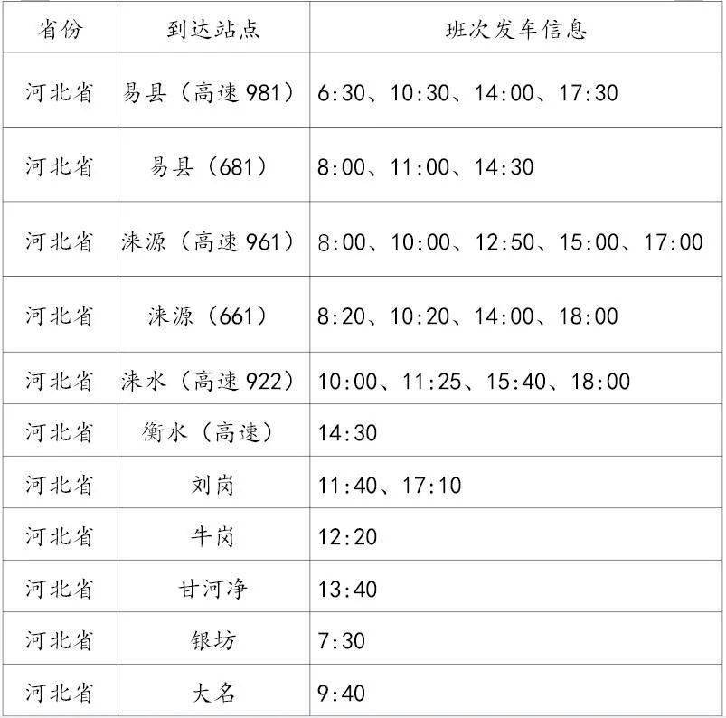 汽车时刻表总站图片