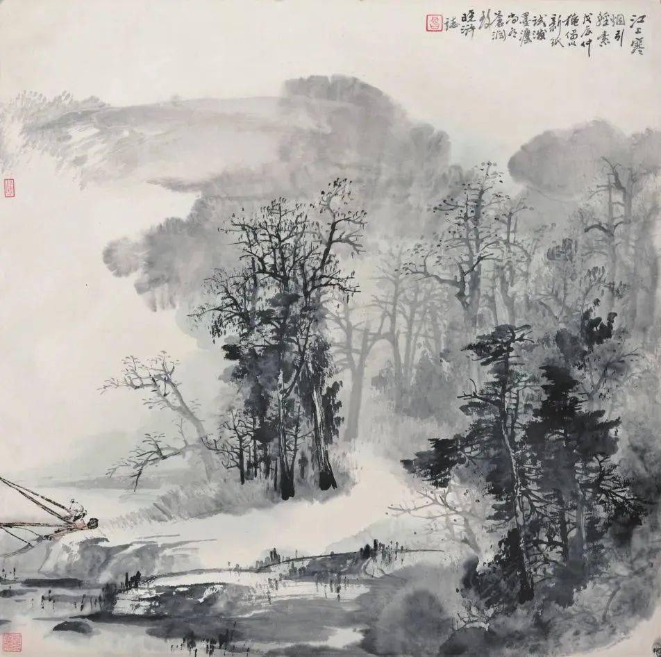 曾晓浒山水画雄浑苍润气势夺人