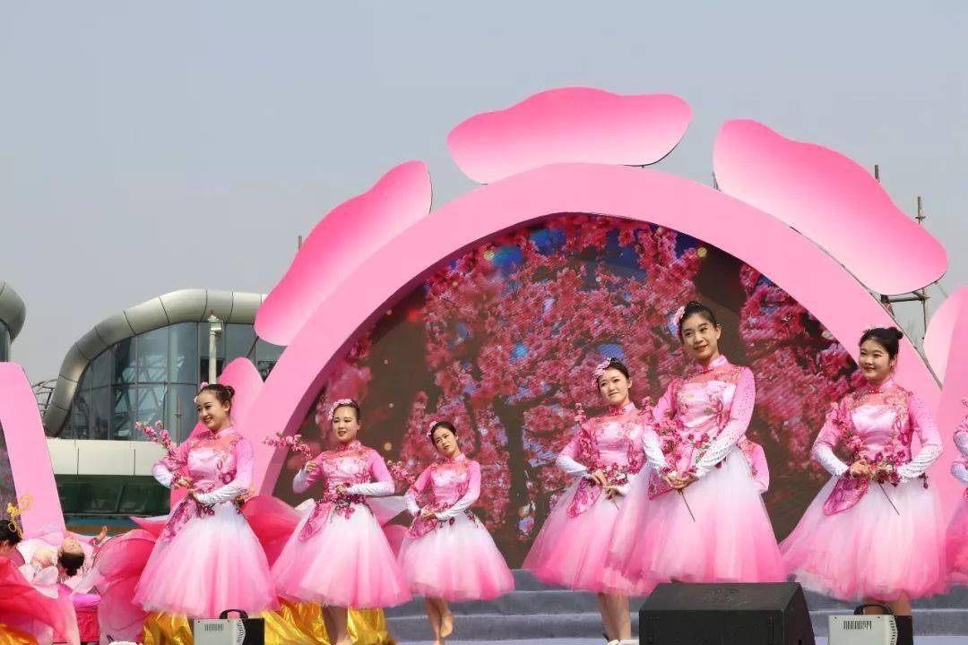 百万网友云赏桃花美丽泉庄全景绽放