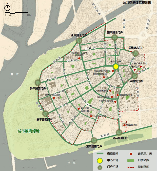 汕头西堤公园地图图片