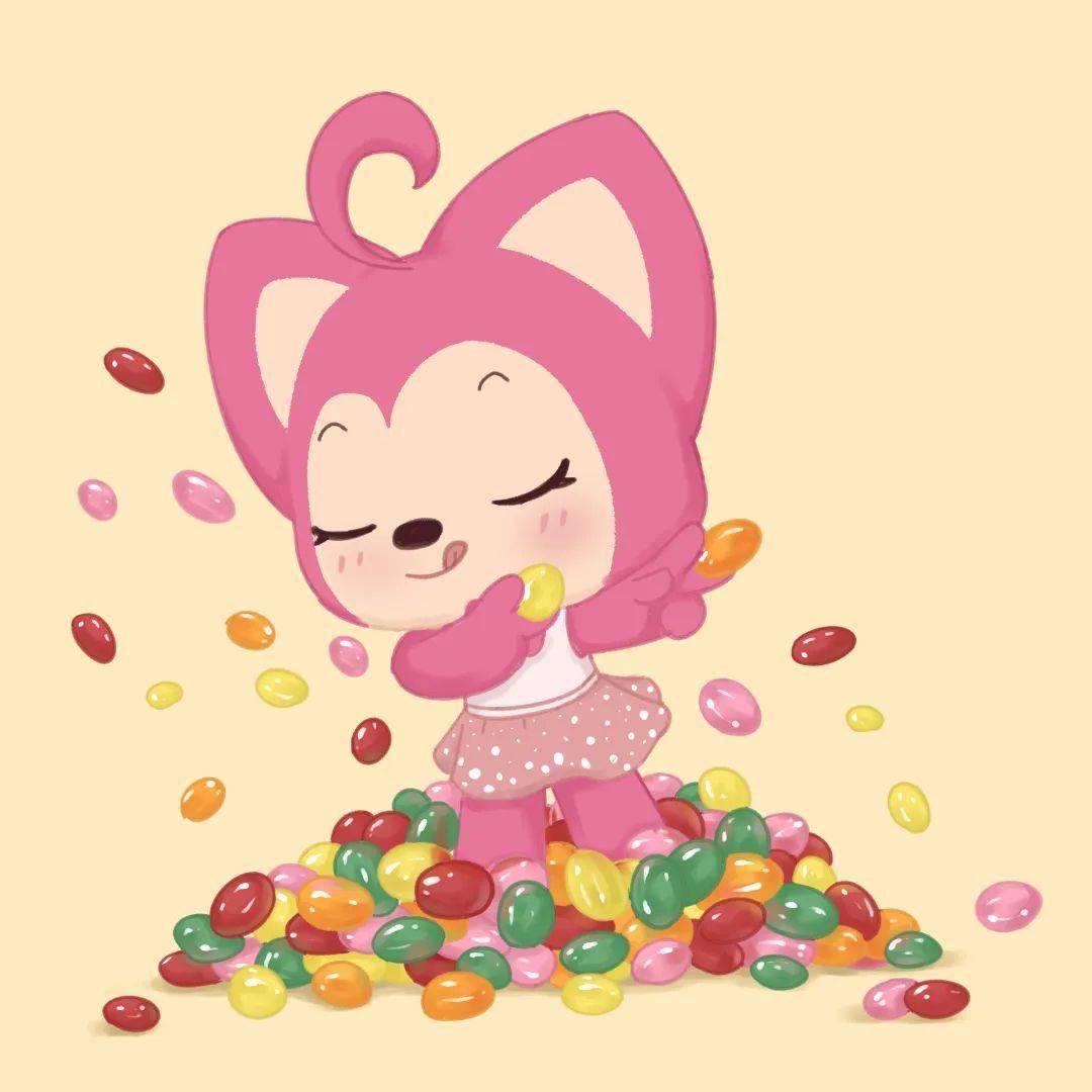 狸吃吃好吃又好玩的彩虹糖