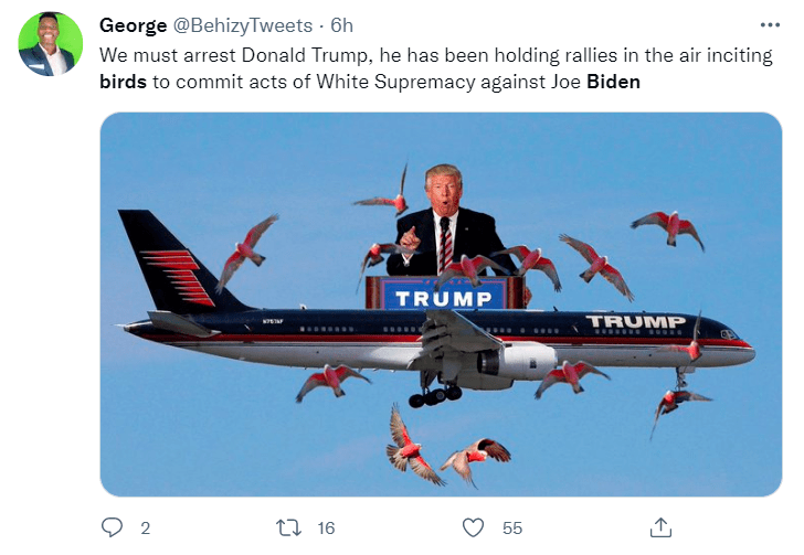 尴尬拜登演讲承诺要解决通胀问题一只鸟飞来给他拉了泡屎