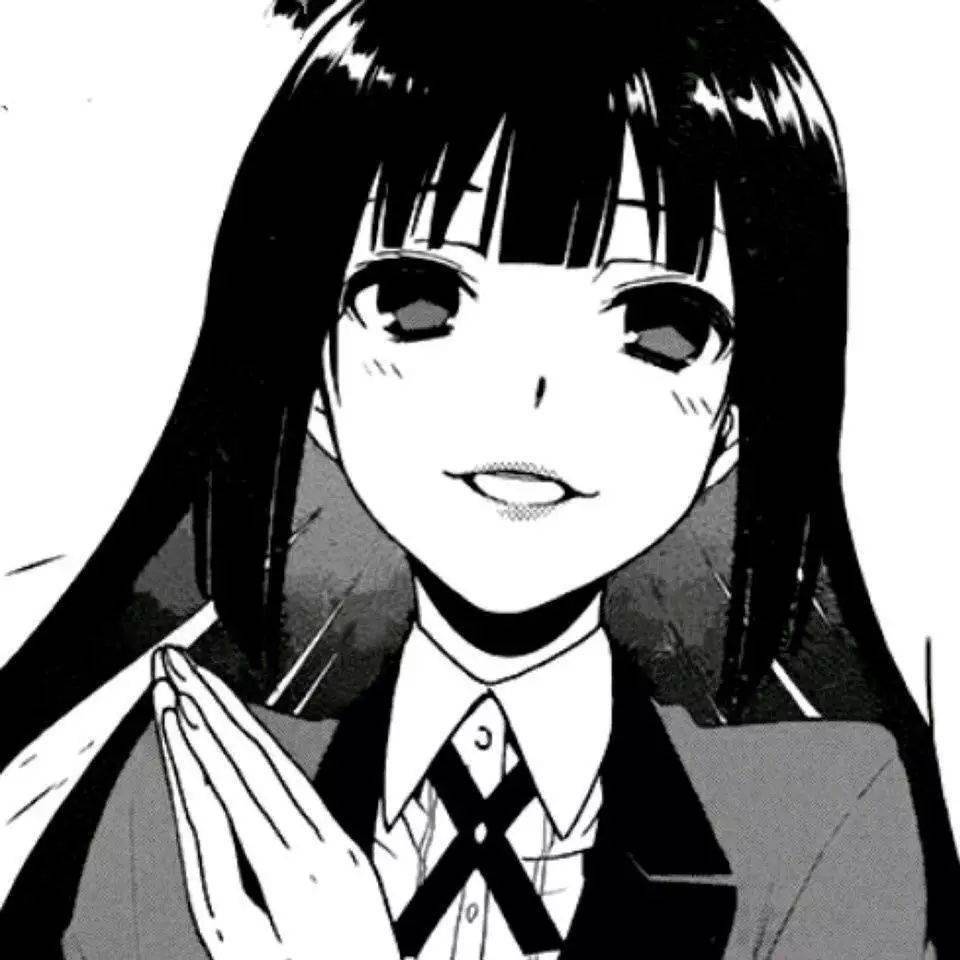 动漫头像黑白丧男女生头像