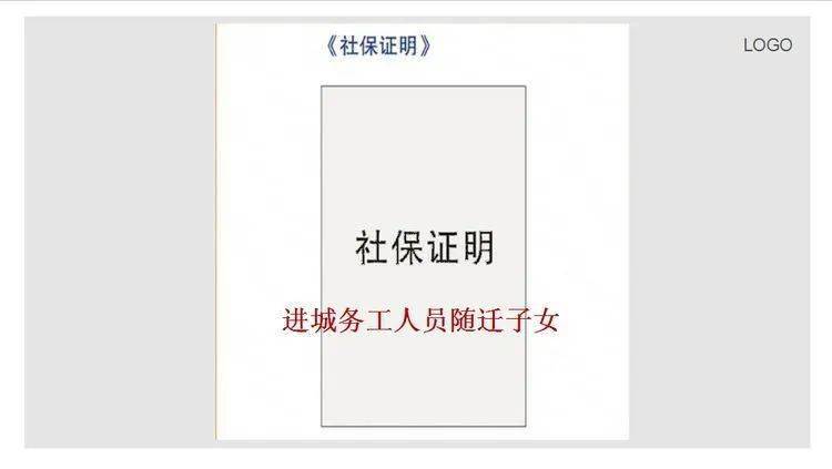 ④子女《出生医学证明》和《预防接种证》;③在本区有合法稳定职业且