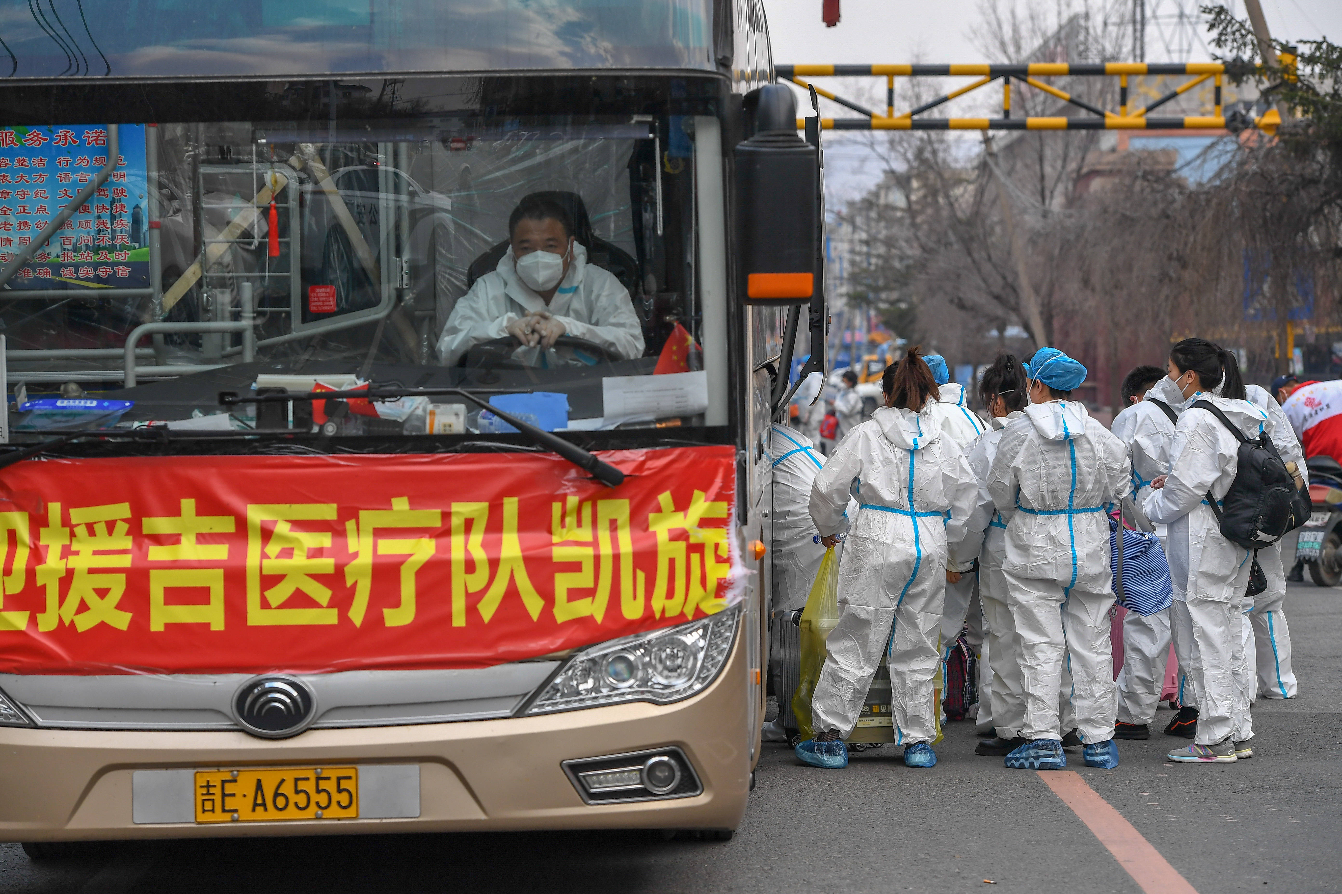 支援吉林市医疗队陆续返程